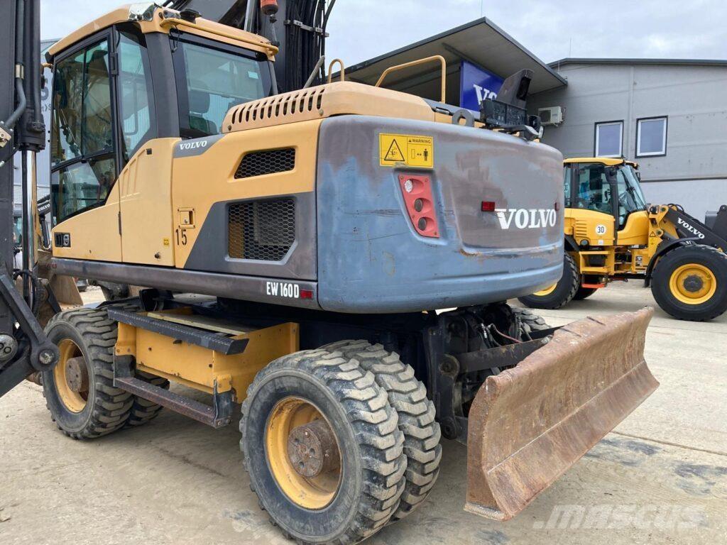 Volvo EW160D Bagri na kolesih