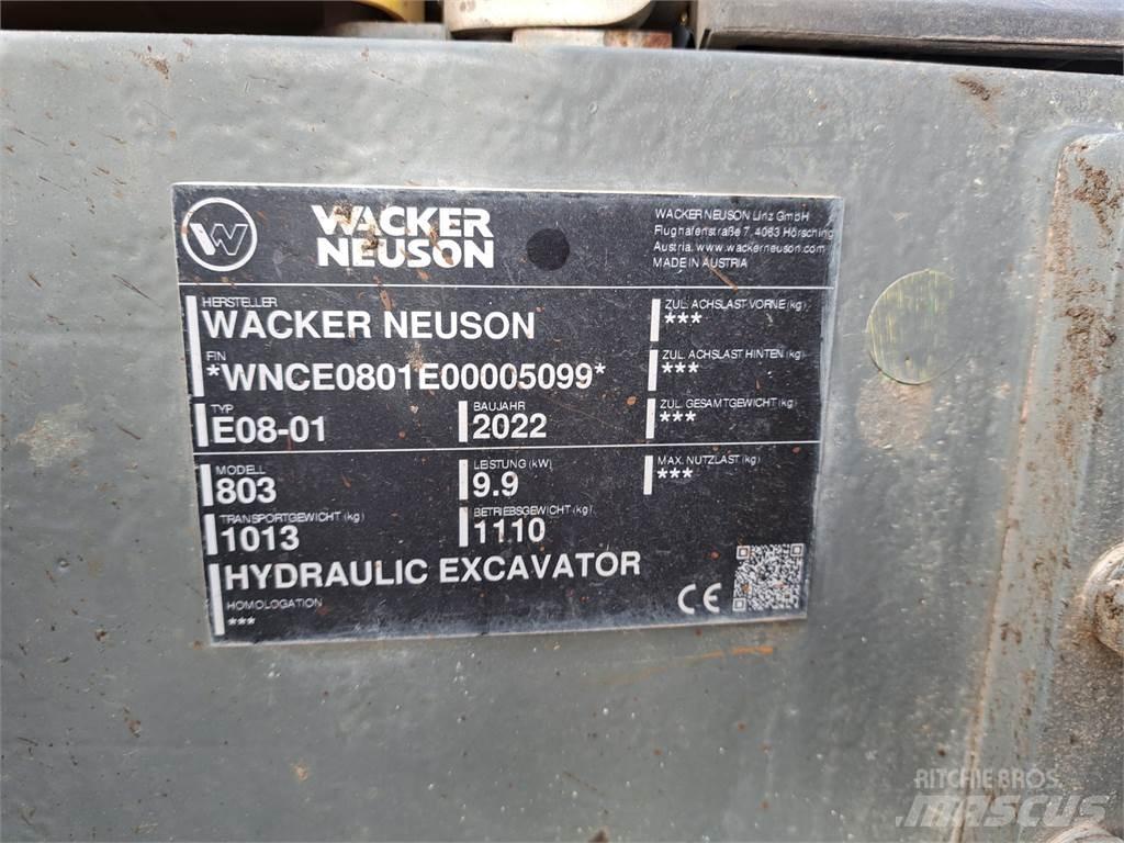 Wacker Neuson 803 Bagri goseničarji