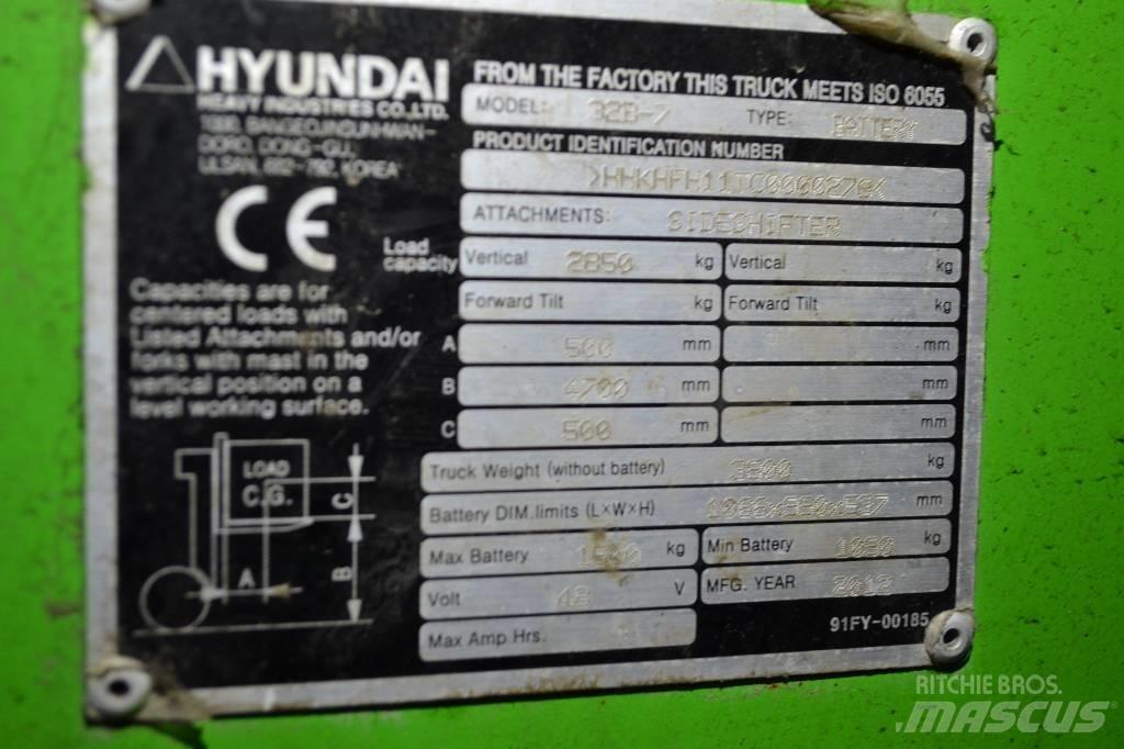 Hyundai 32 B-7 Električni viličarji