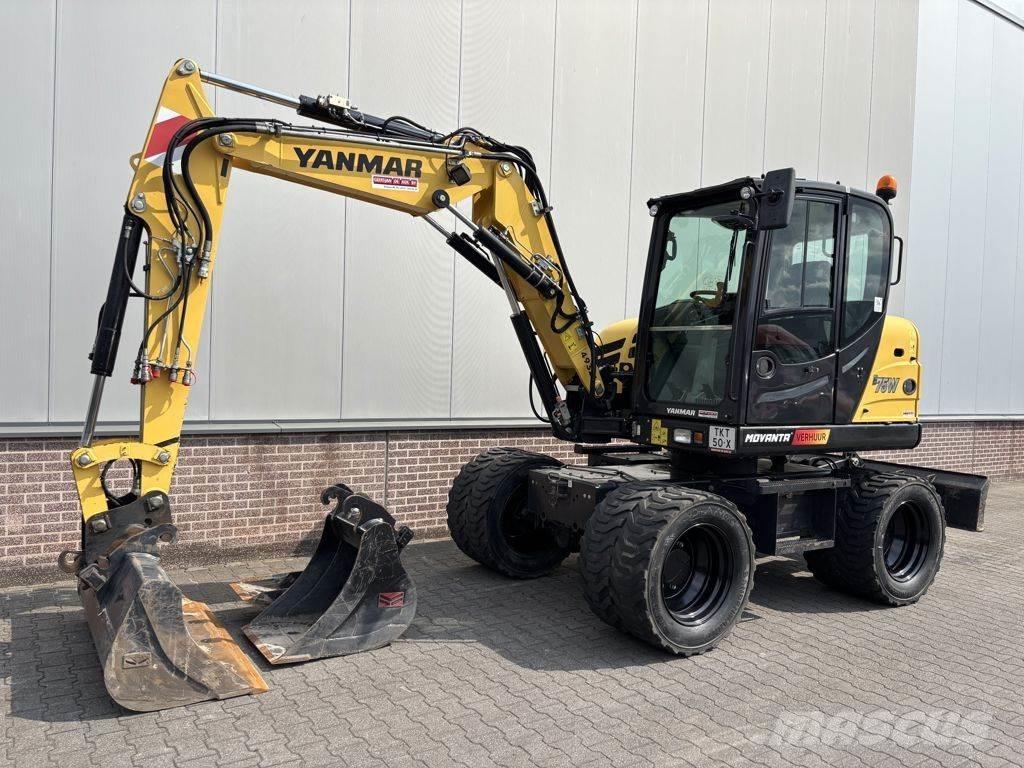 Yanmar B75W Bagri na kolesih