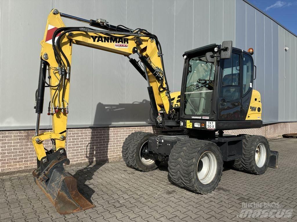 Yanmar B75W Bagri na kolesih