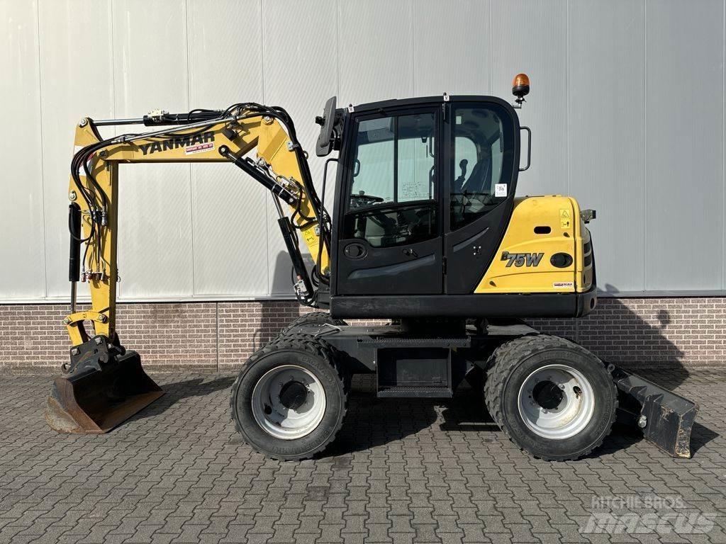 Yanmar B75W Bagri na kolesih