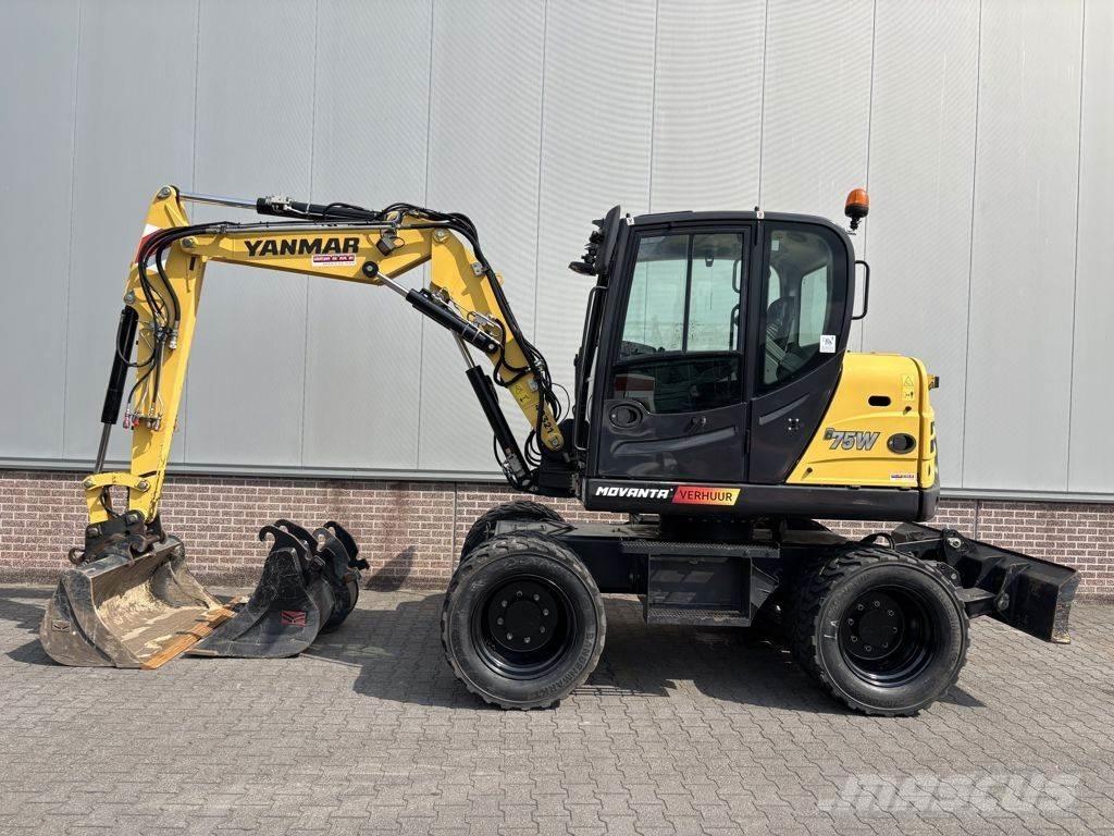 Yanmar B75W Bagri na kolesih