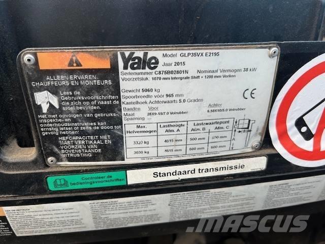 Yale GLP 35 VX | 2015 Plinski viličarji