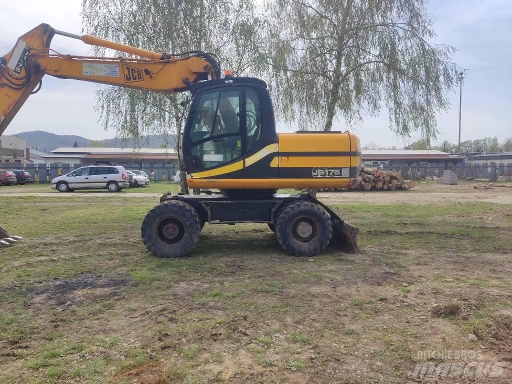 JCB JS 175 W Bagri na kolesih