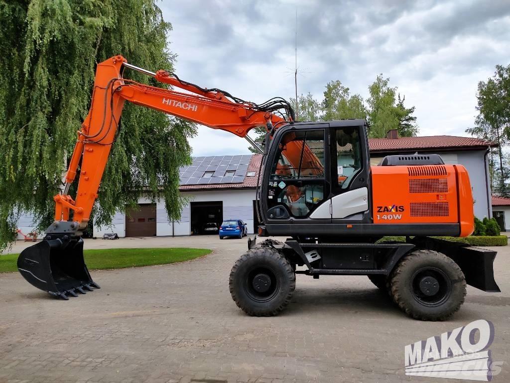 Hitachi ZX 140 W-5 Bagri na kolesih