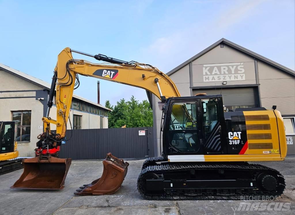 CAT 316FL Bagri goseničarji