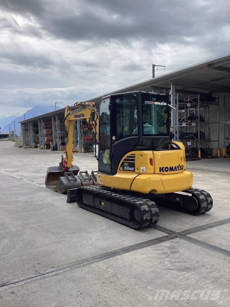 Komatsu PC 58 MR-5E0 Mini bagri <7t