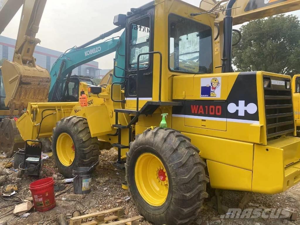 Komatsu wa100-1 Kolesni nakladalci