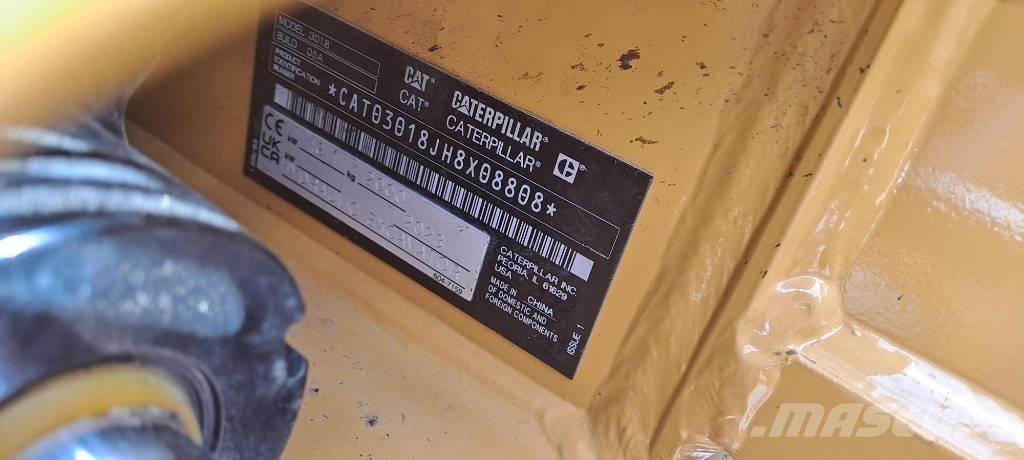 CAT 301.8 Mini bagri <7t