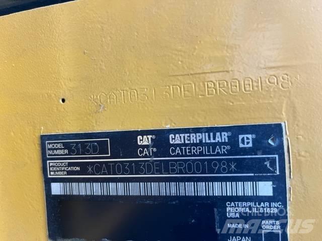 CAT 313 D Bagri goseničarji