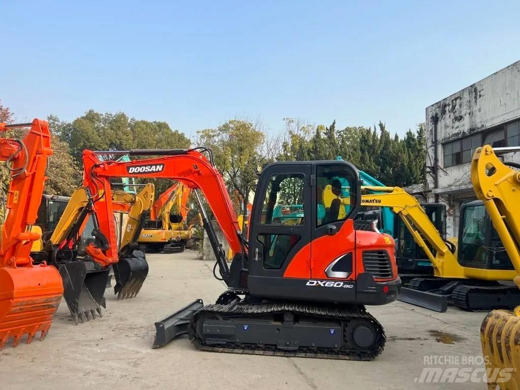 Doosan DX 60-9C Mini bagri <7t
