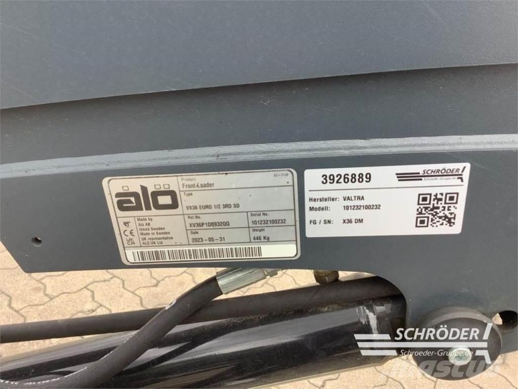 Valtra X36 DM Čelni nakladalci in kopači