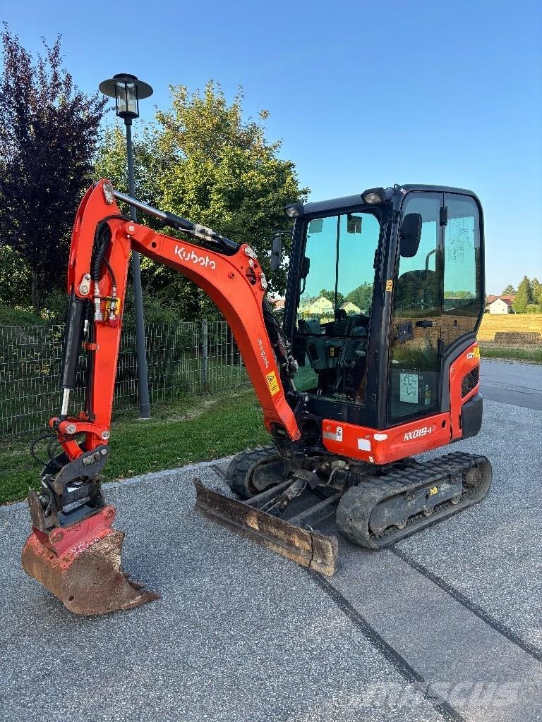 Kubota KX 019-4 Mini bagri <7t