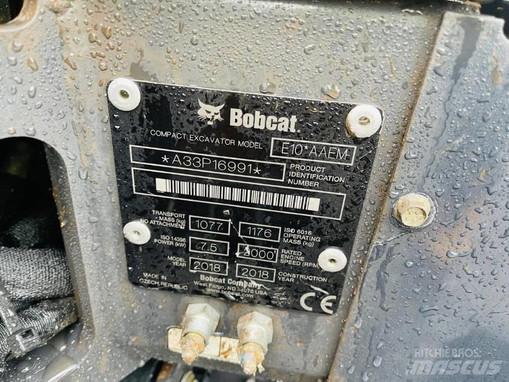 Bobcat E 10 Mini bagri <7t