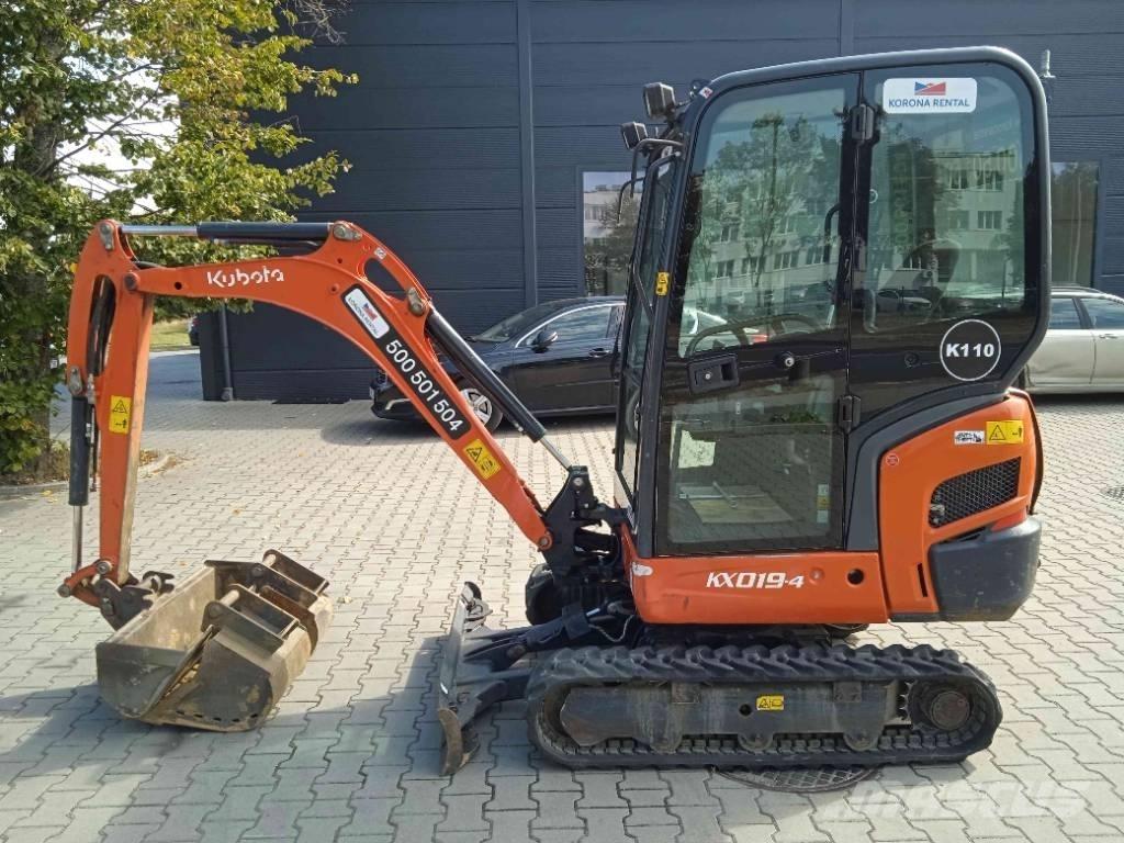 Kubota KX 019-4 Mini bagri <7t