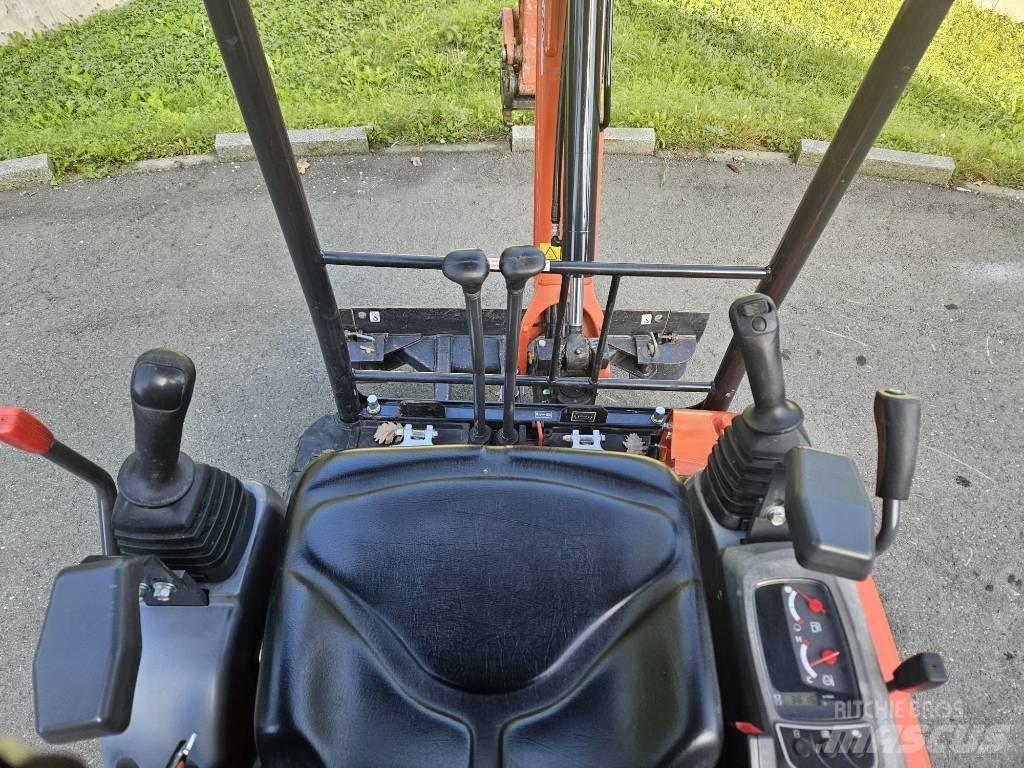 Kubota U 17-3 Mini bagri <7t