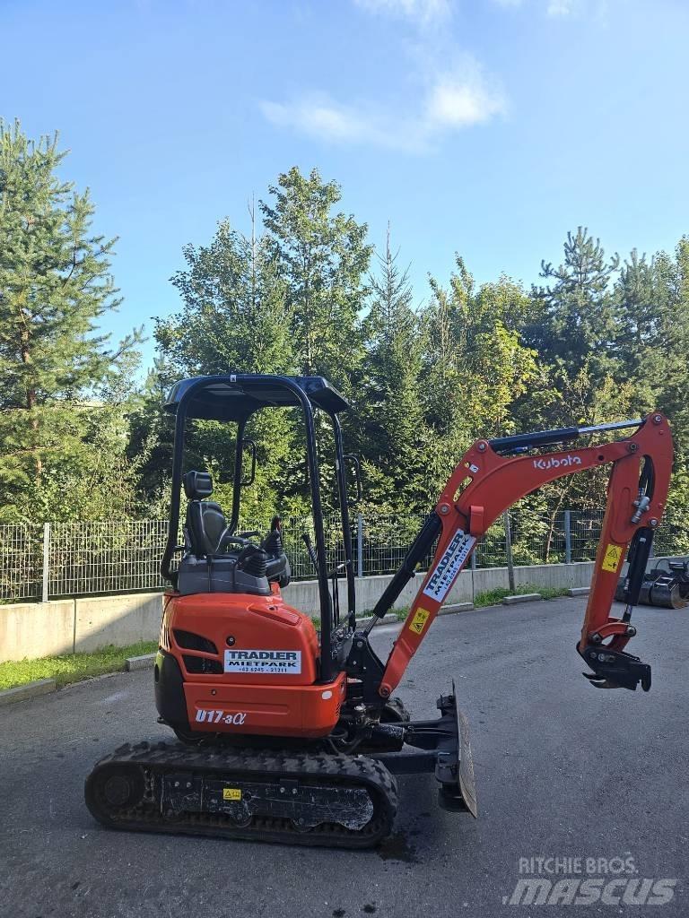 Kubota U 17-3 Mini bagri <7t