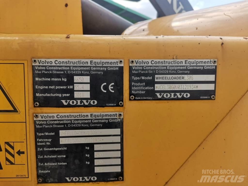 Volvo Radlader L30G Kolesni nakladalci