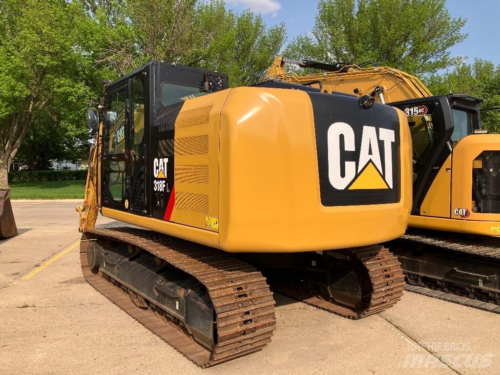 CAT 318 FL Bagri goseničarji