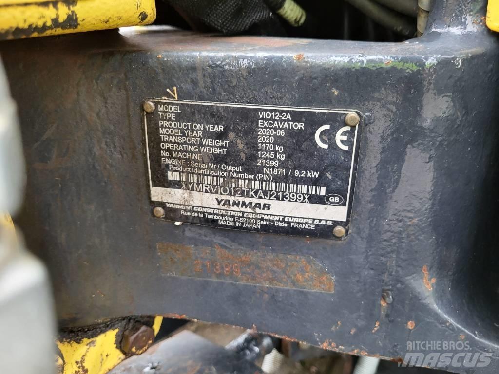 Yanmar VIO12 Mini bagri <7t
