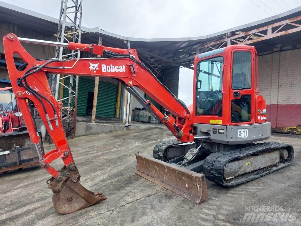Bobcat E 50 EM Mini bagri <7t