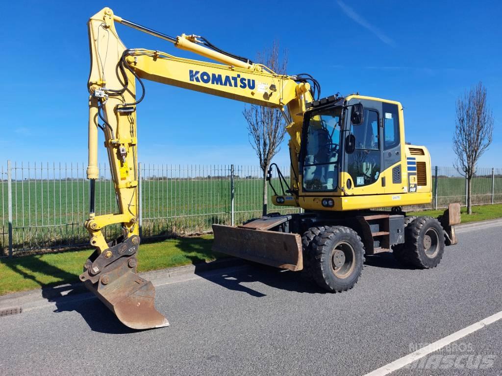 Komatsu PW148-10 Bagri na kolesih