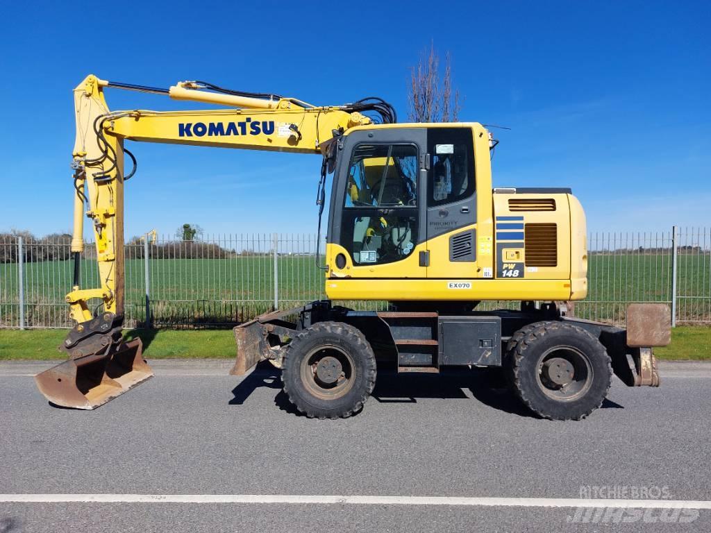 Komatsu PW148-10 Bagri na kolesih