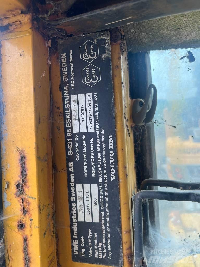 Volvo L 70 B Kolesni nakladalci