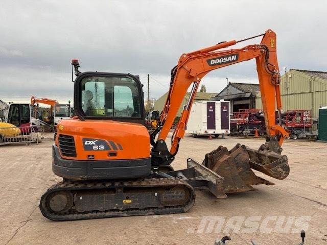 Doosan DX 63-3 Mini bagri <7t