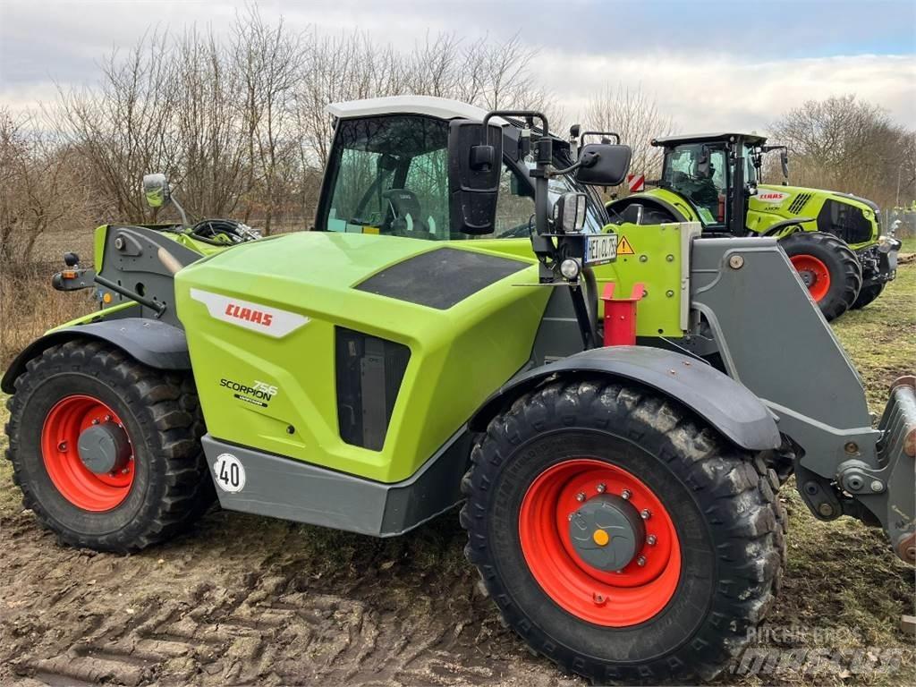 CLAAS SCORPION 756 Teleskopski viličarji