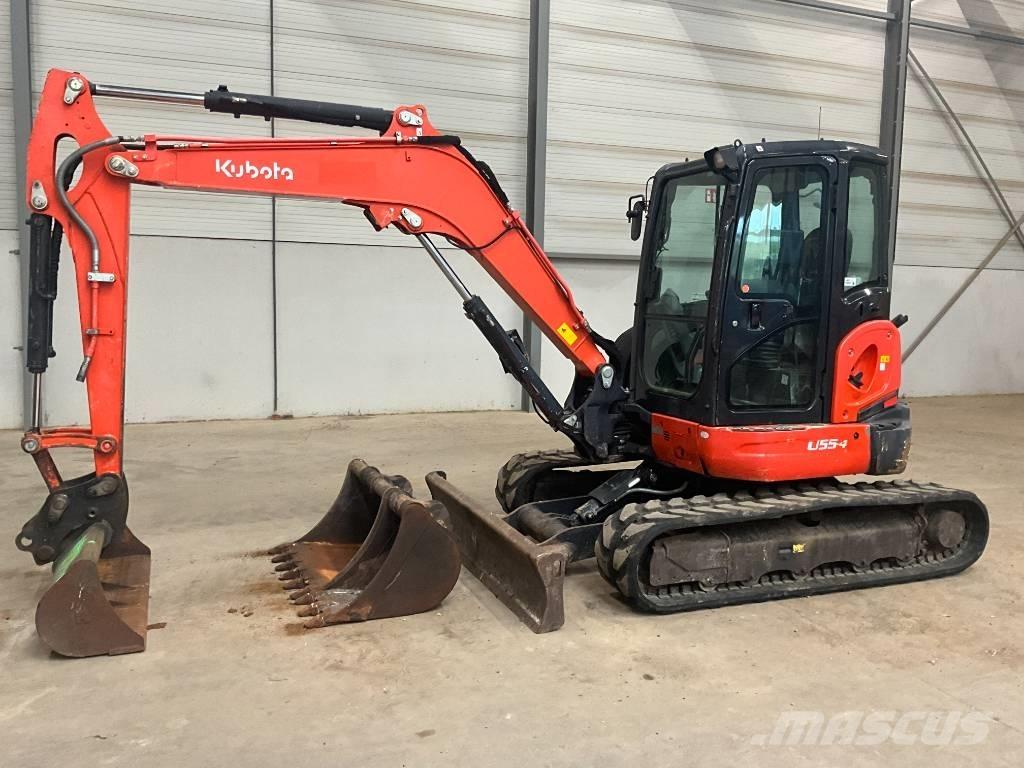 Kubota U 55-4 Mini bagri <7t