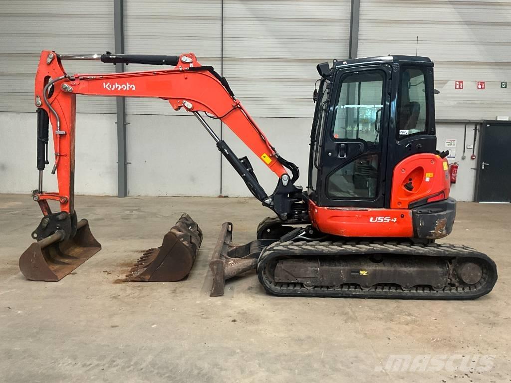 Kubota U 55-4 Mini bagri <7t