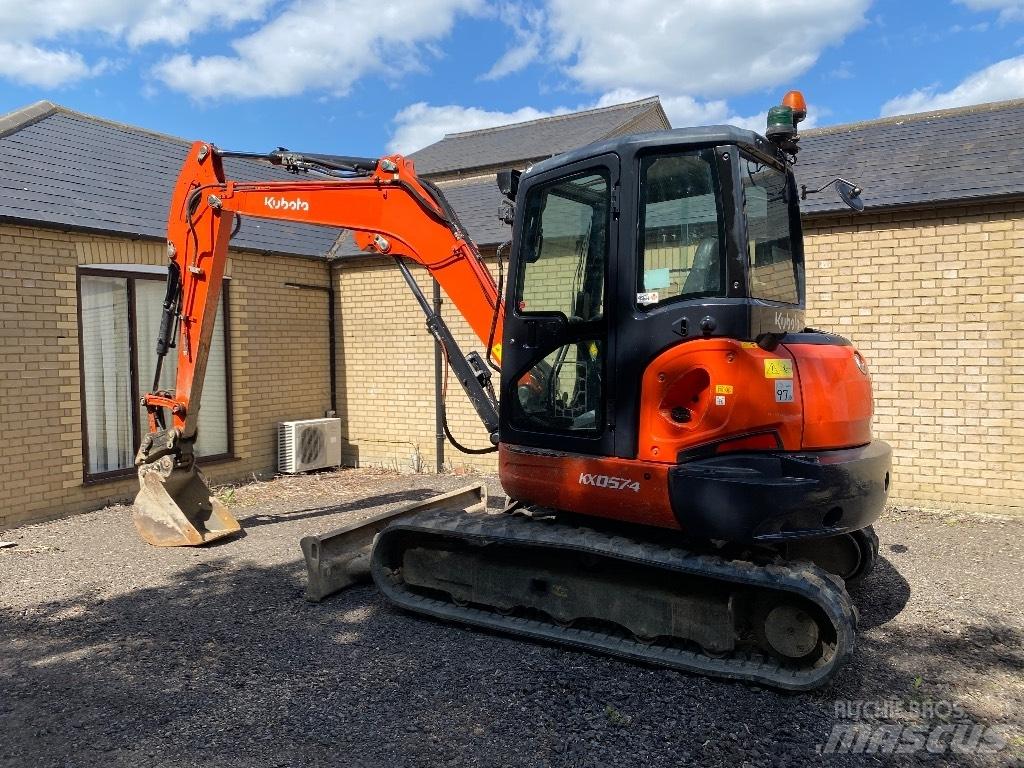 Kubota Kx057 Mini bagri <7t