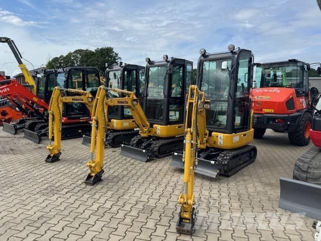 Komatsu PC 16 Mini bagri <7t