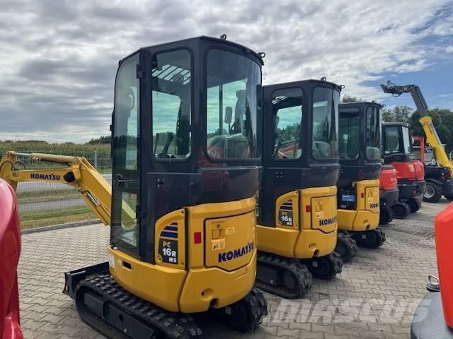 Komatsu PC 16 Mini bagri <7t