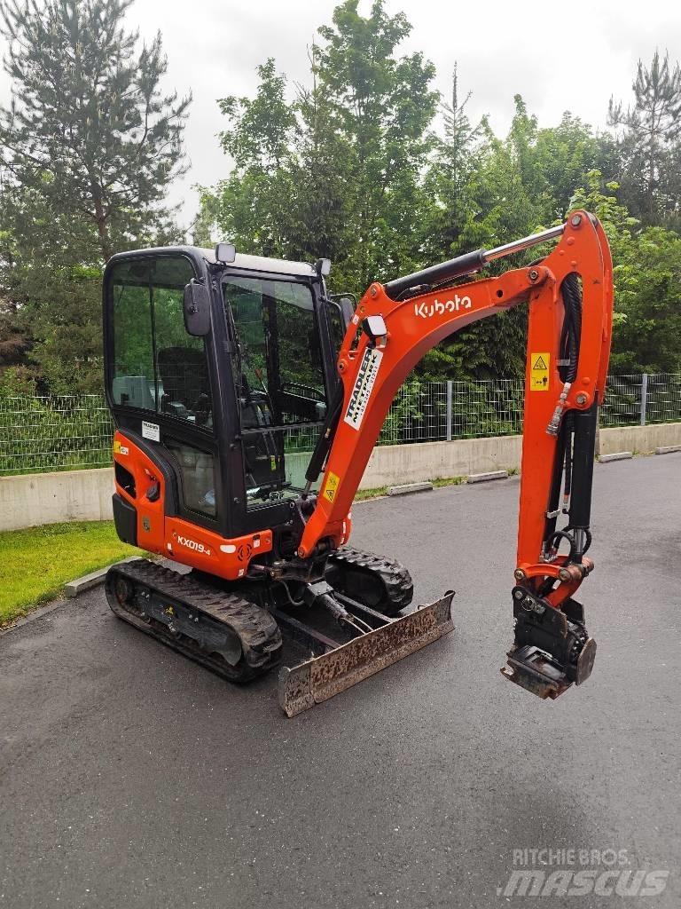 Kubota KX 019-4 Mini bagri <7t