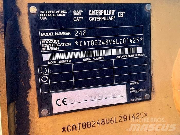 CAT 248 Mini nakladalci