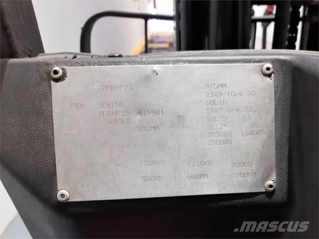 Toyota 7FBMF25 Električni viličarji