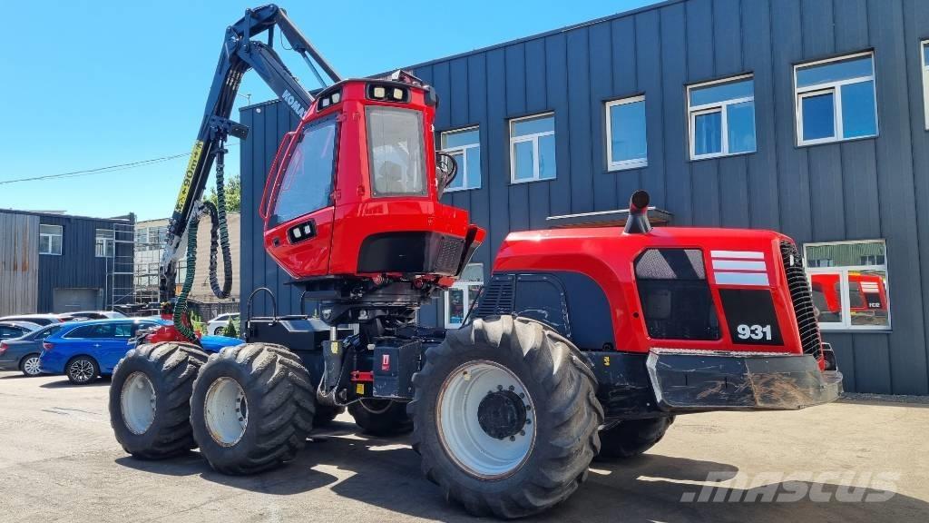 Komatsu 931 Harvesterji