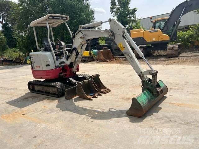 Takeuchi TB23R Mini bagri <7t