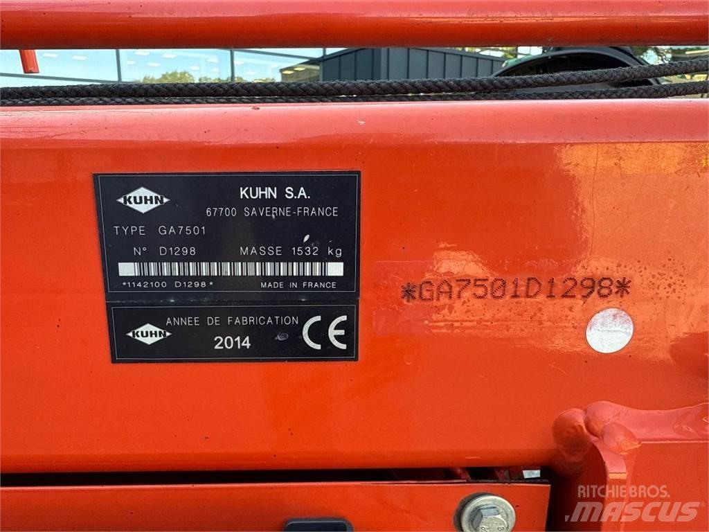 Kuhn GA 7501 Zgrabljalniki