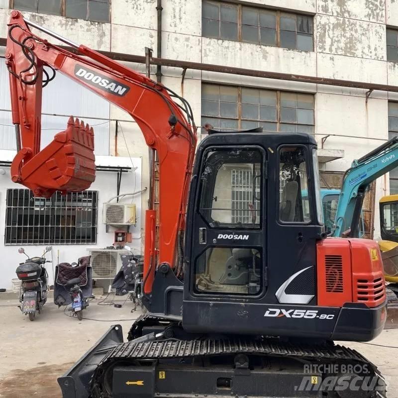 Doosan DX55-9C Bagri goseničarji
