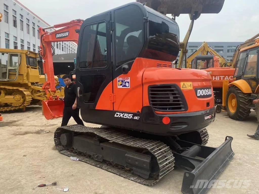Doosan DX55-9C Mini bagri <7t