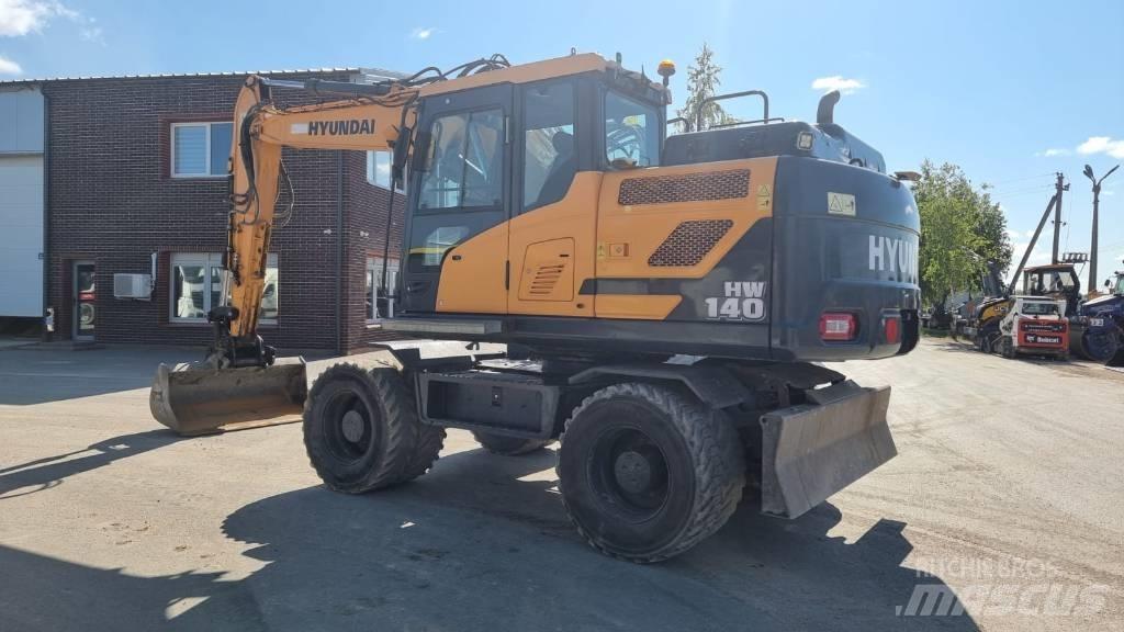 Hyundai HW 140 Bagri na kolesih