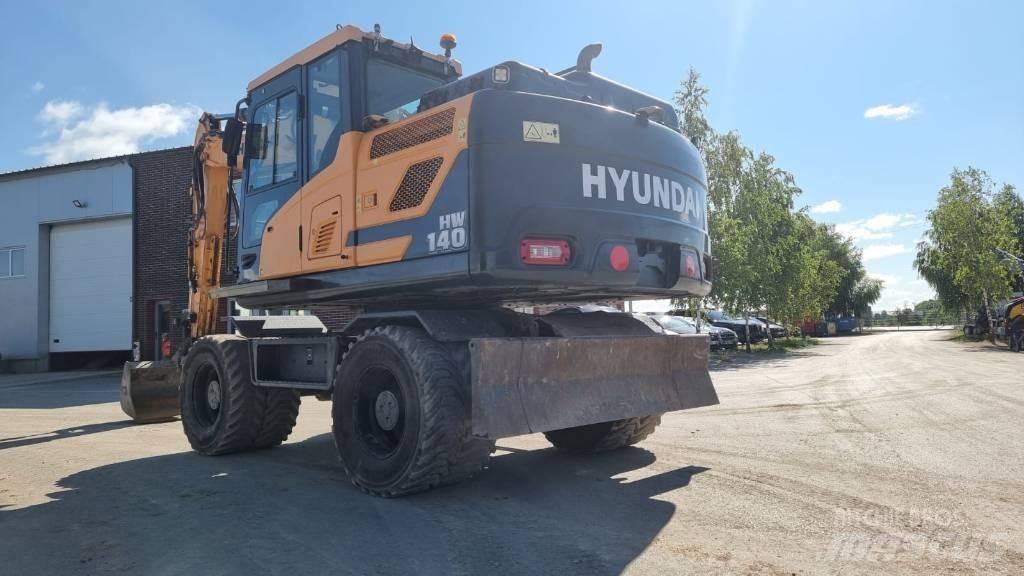 Hyundai HW 140 Bagri na kolesih