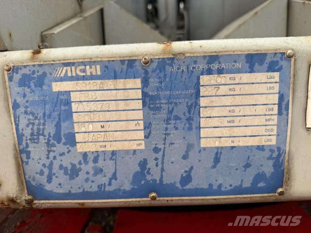 Aichi SR 18 A Teleskopske dvižne ploščadi