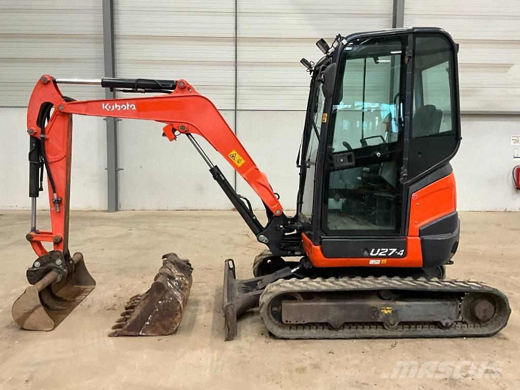 Kubota U 27-4 Mini bagri <7t