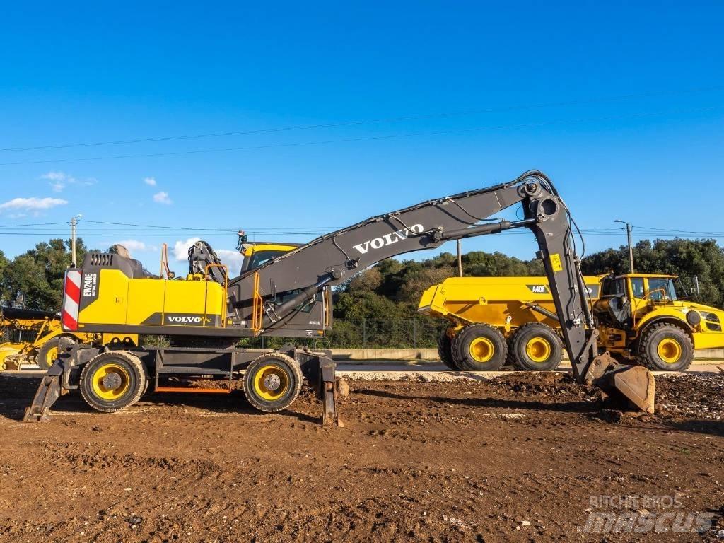 Volvo EW 240 E MH Bagri na kolesih
