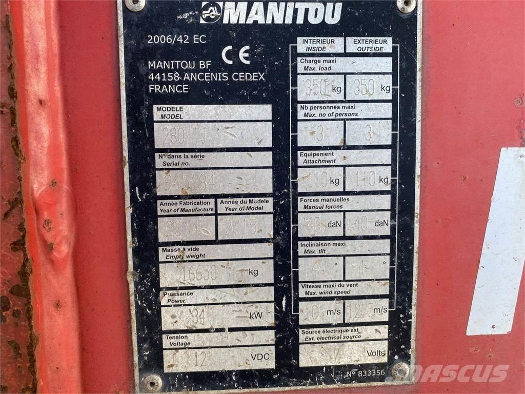 Manitou 280TJ Zglobne dvižne ploščadi
